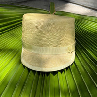 LIMITED EDITION Lime straw driver's cap