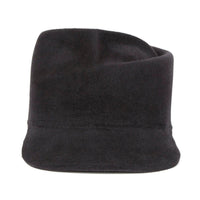 Draco. Women and Men's Handmade Felt Velour Charcoal Caps. Gladys Tamez Hat Store.