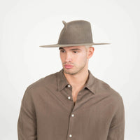 GTM Tall Fedora - Gladys Tamez Millinery