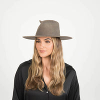 GTM Tall Fedora - Gladys Tamez Millinery