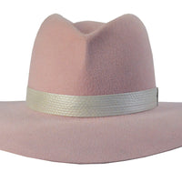 Joanne. Lady Gaga Pink Hat. Felt Velour Pink Hat. Gladys Tamez Hat Store.