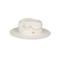 Saint Marie w/ pearls - Gladys Tamez Millinery