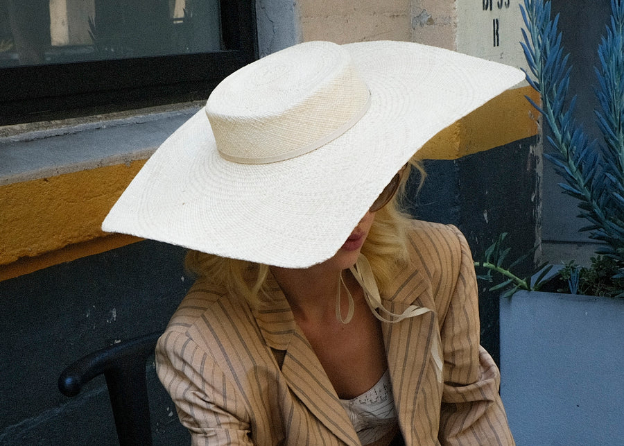 Square Straw Hat