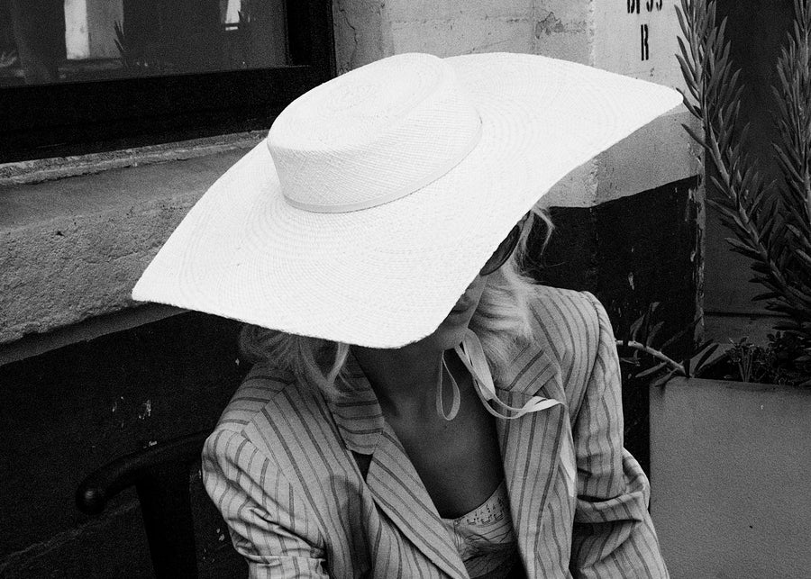 Square Straw Hat