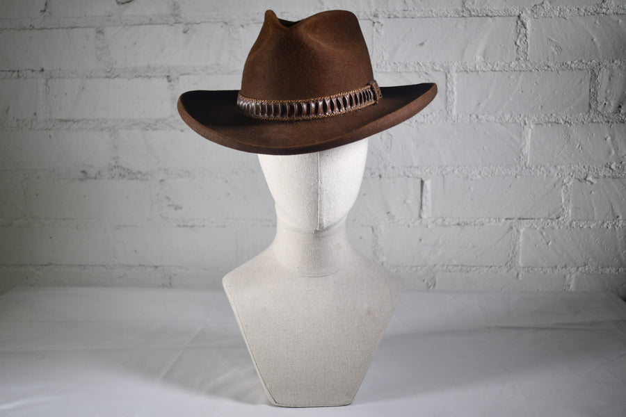 Brown cowboy staple SAMPLE SALE