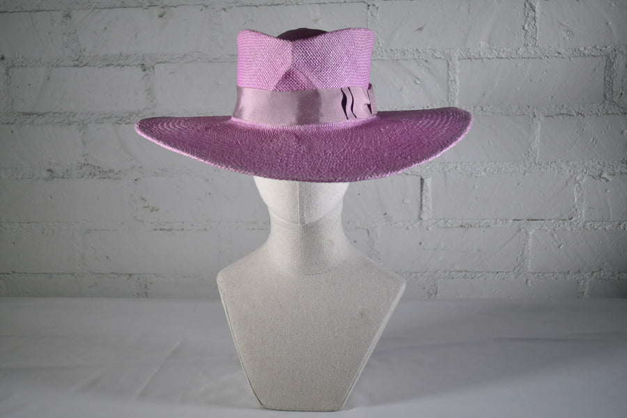 Lilac wide brim SAMPLE SALE