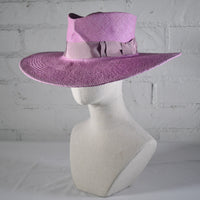 Lilac wide brim SAMPLE SALE