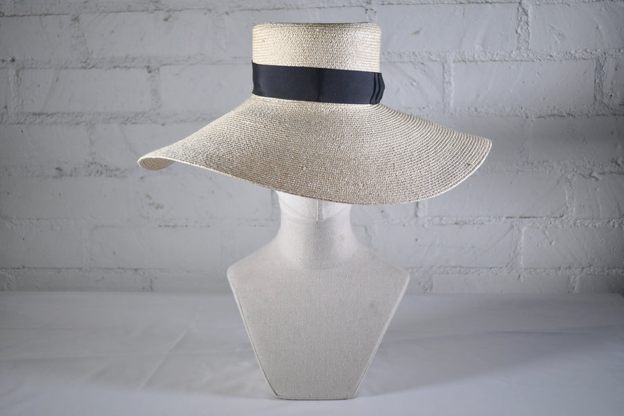 Wide brim boater SAMPLE SALE