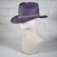 Fedora w/ beaded band SAMPLE SALE