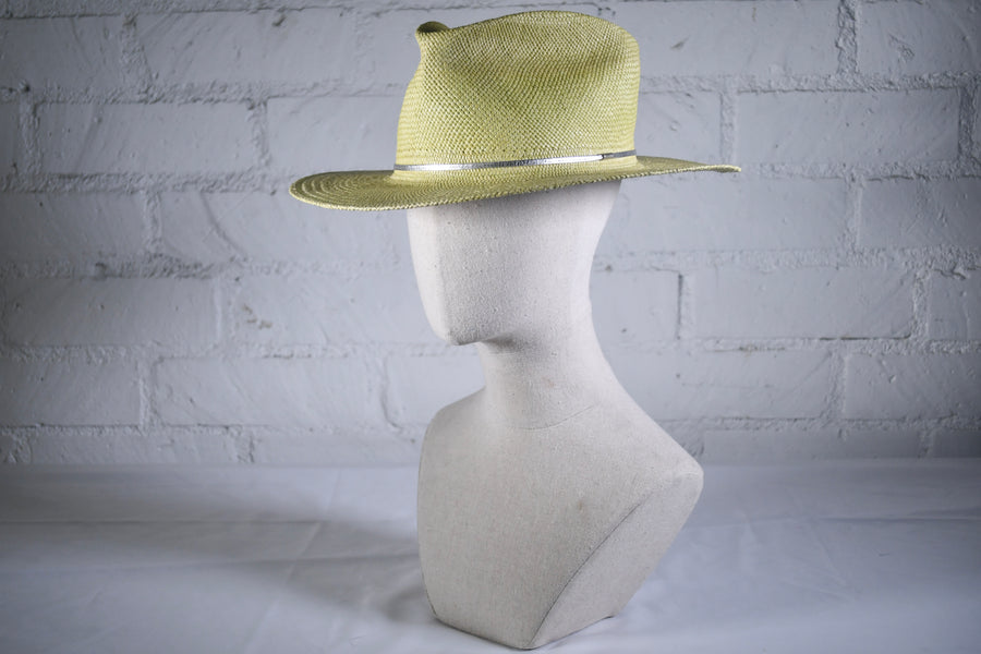 Lime fedora SAMPLE SALE