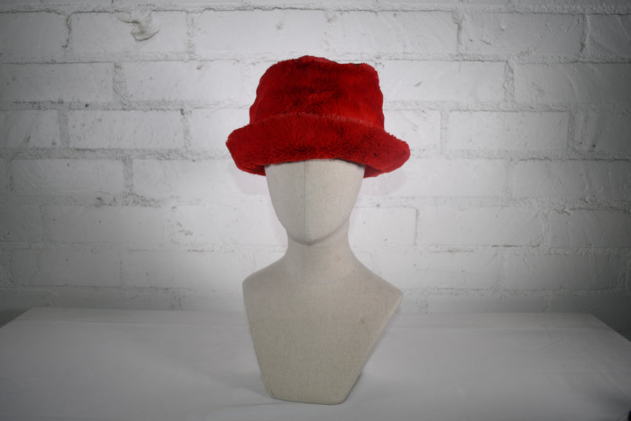 Faux Fur Bucket hat SAMPLE SALE