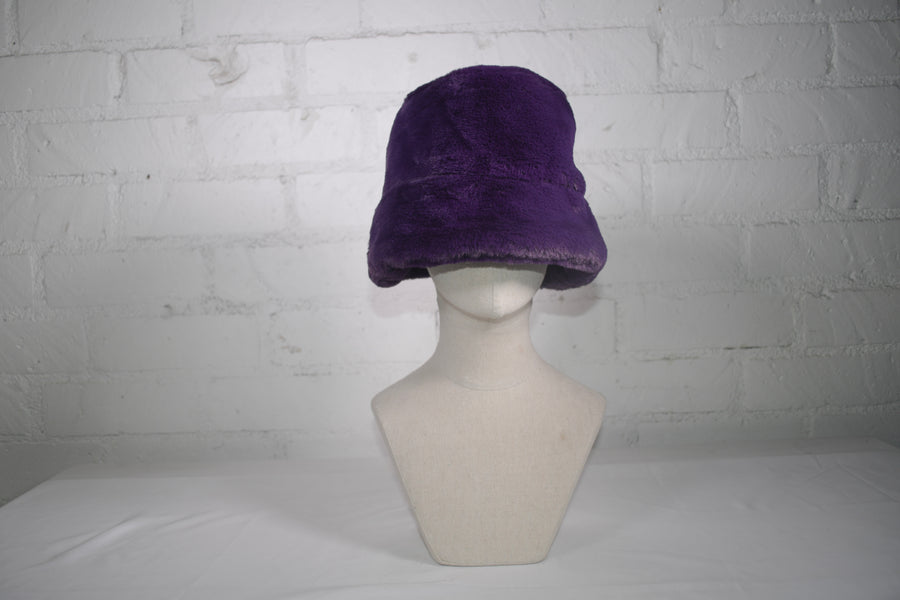 Faux Fur Bucket hat SAMPLE SALE