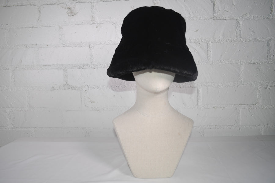 Faux Fur Bucket hat SAMPLE SALE