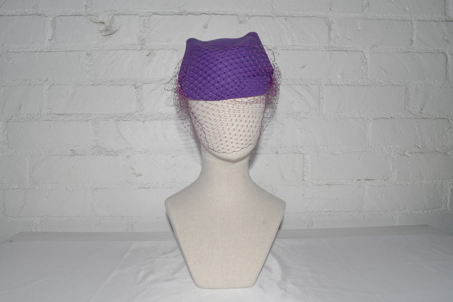 Fascinator w/ mesh SAMPLE SALE