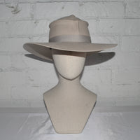 Alabaster wide brim SAMPLE SALE