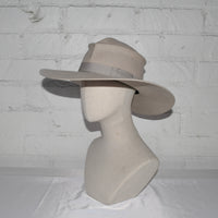 Alabaster wide brim SAMPLE SALE