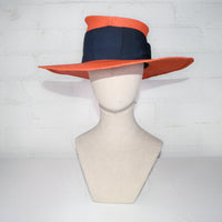 Wide brim wide grosgrain SAMPLE SALE