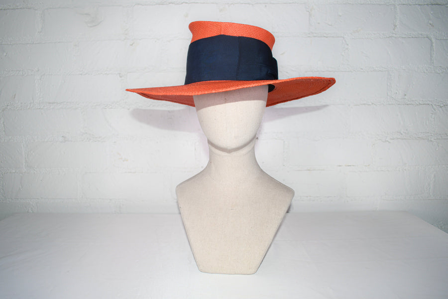 Wide brim wide grosgrain SAMPLE SALE