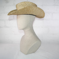 Natural straw cowboy SAMPLE SALE