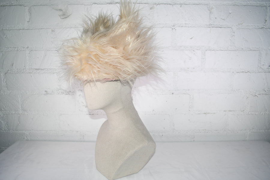 Crazy cat furry hat SAMPLE SALE