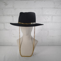 Pearl chain band fedora SAMPLE SALE