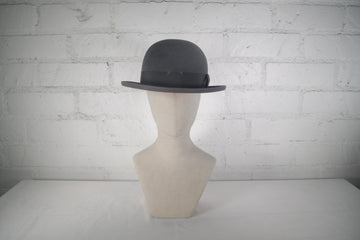 Grey bowler SAMPLE SALE