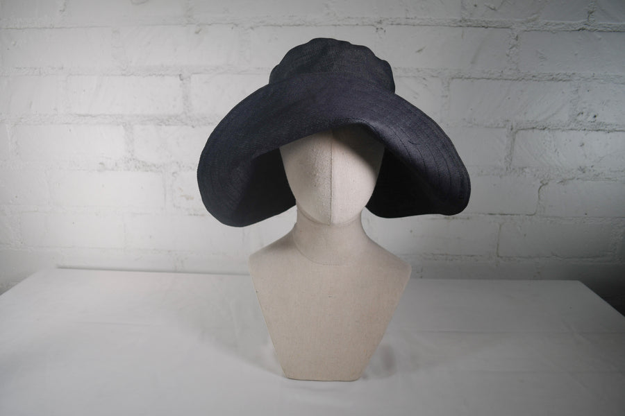 Denim cotton Rain hat SAMPLE SALE