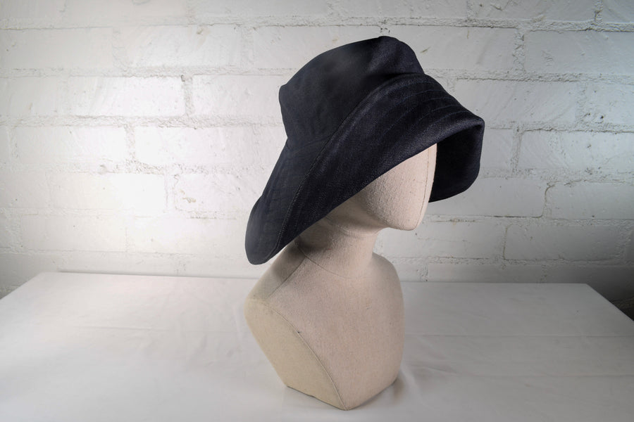 Denim cotton Rain hat SAMPLE SALE