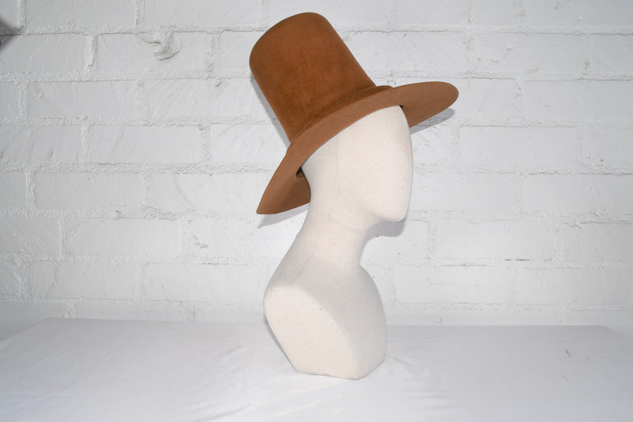 Oversized Editorial gentleman's hat SAMPLE SALE