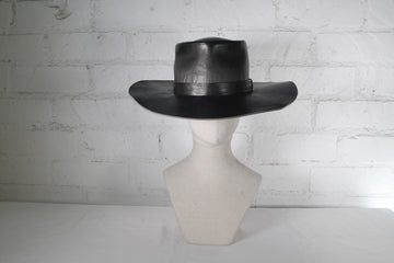 Leather Fedora SAMPLE SALE