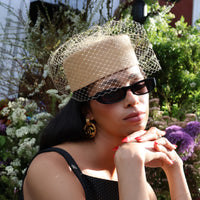 Isabella Pillbox - Gladys Tamez Millinery