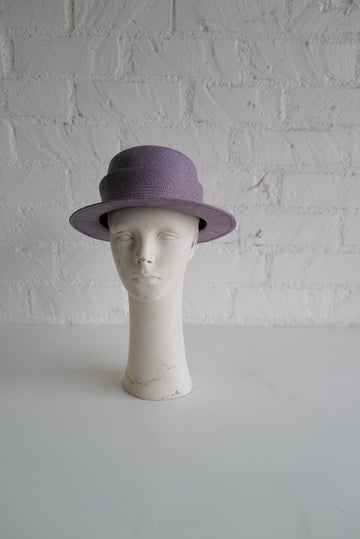 Denim Small hat WAREHOUSE SALE - Gladys Tamez Millinery