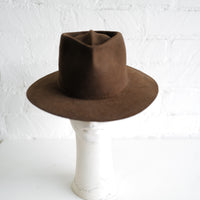 Tall Brown WAREHOUSE SALE - Gladys Tamez Millinery