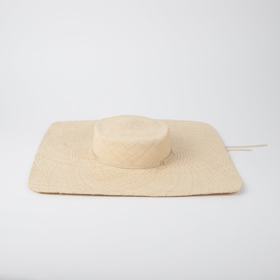 Square Straw Hat