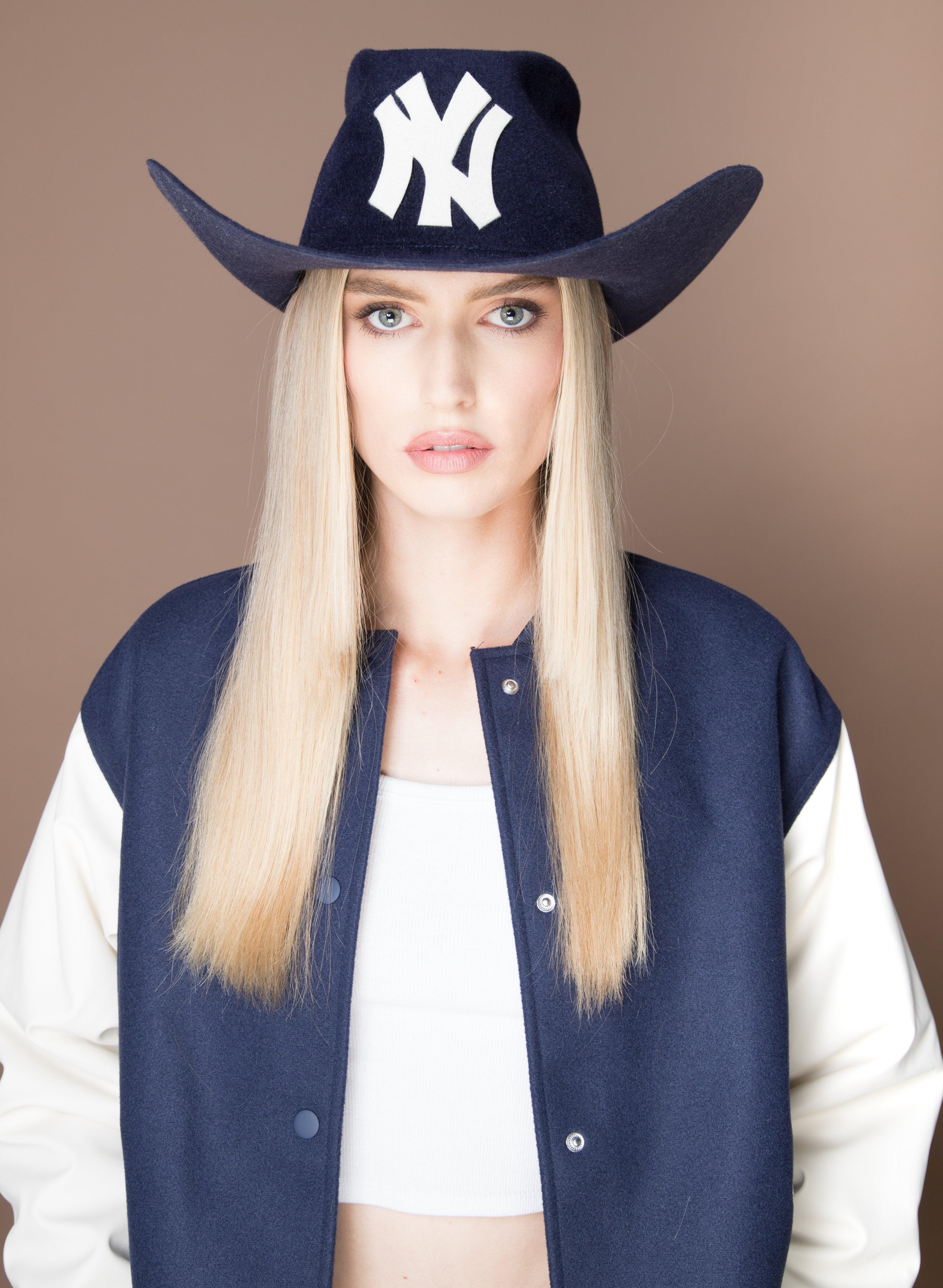 Ny yankees cowboy hat Clearance