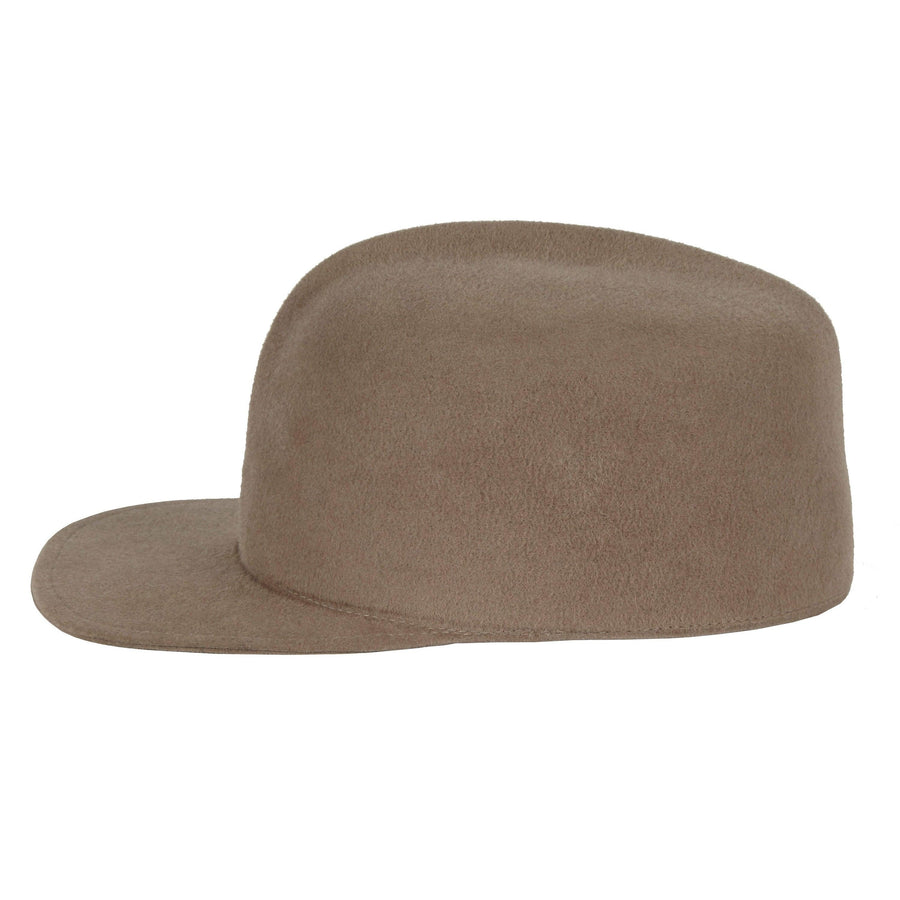 Optimo. Women and Men's Taupe Caps . Gladys Tamez Hat Store.