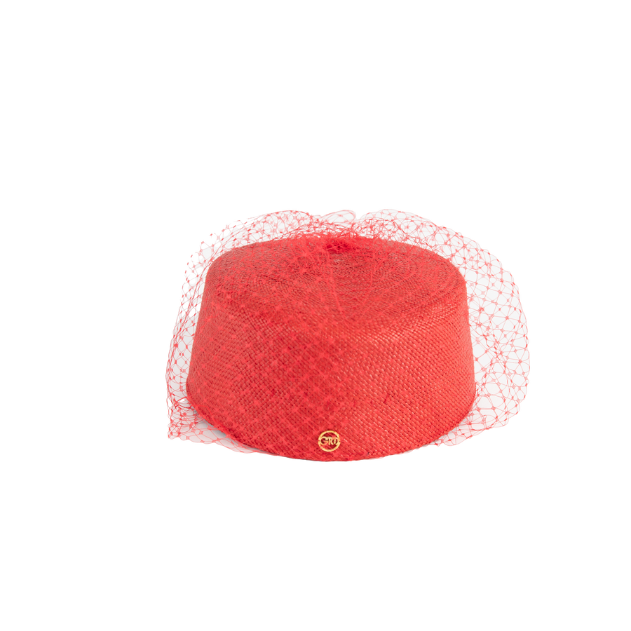 Isabella Pillbox | Gladys Tamez Millinery Isabella Pillbox | Gladys Tamez Millinery